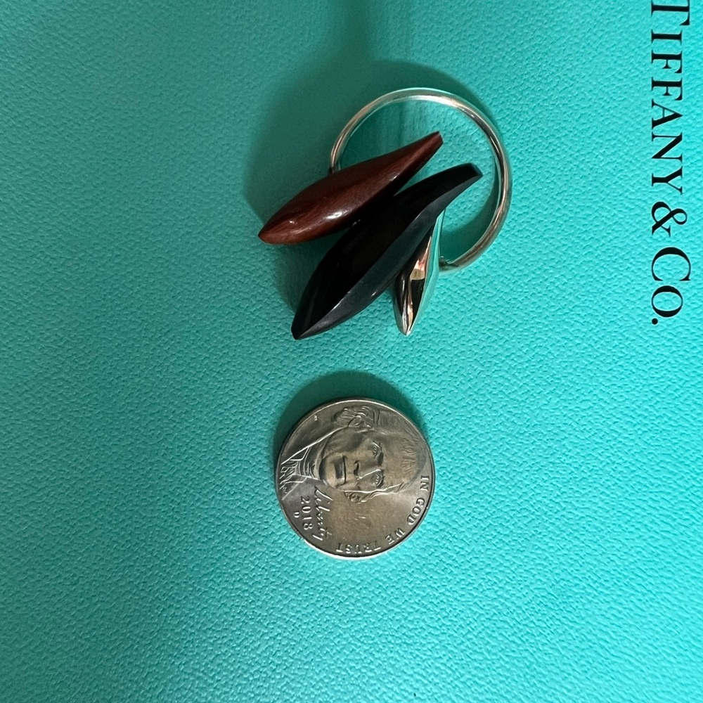 🌸🌸 Authentic Tiffany & Co. RARE Frank Gehry Fish Ring - Picture 7 of 16